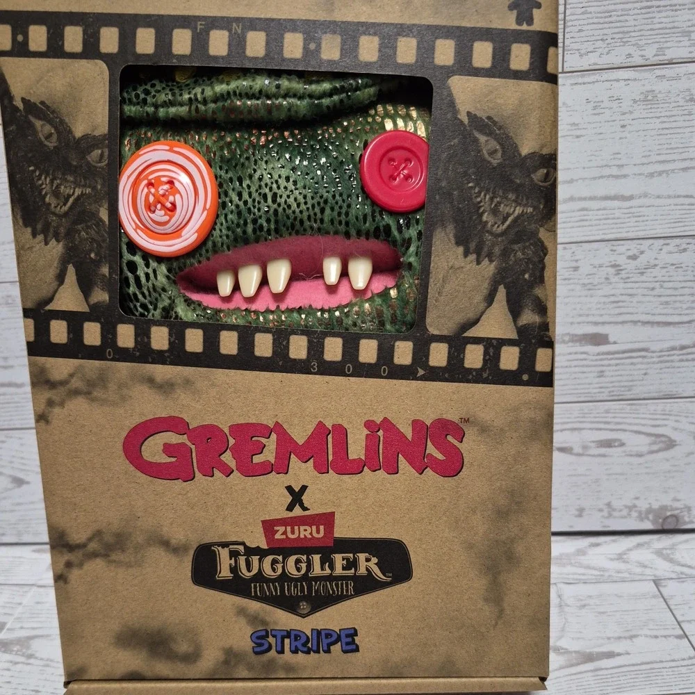 Gremlins x ZURU Fuggler Stripe Plush Funny Ugly Monster 2024 New in Box